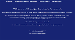 Desktop Screenshot of lennheden.com