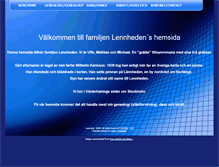 Tablet Screenshot of lennheden.com